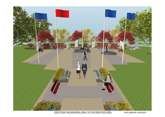 War Memorial Busselton - Proposed - Busselton War Memorial Proposed